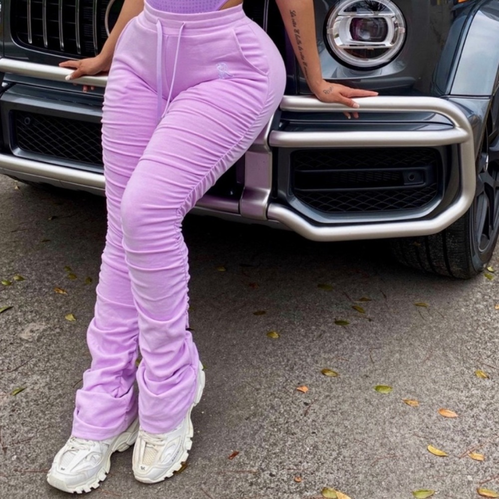 Gsuwoo Stacked Pants